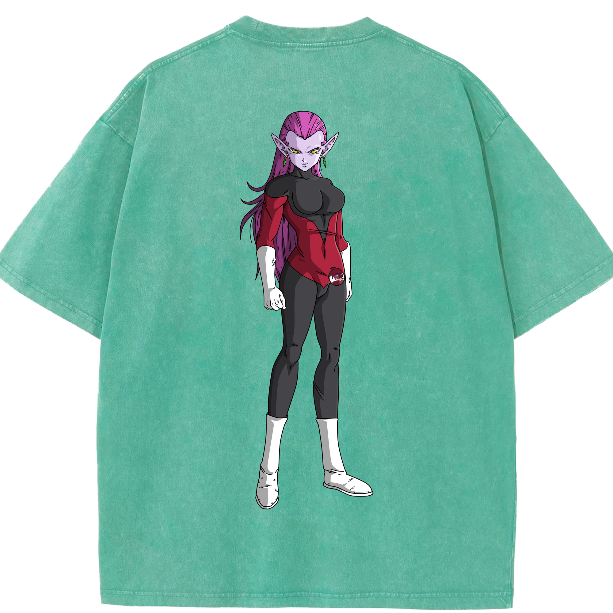 （画像用） ドラゴンボール DRAGON BALL 綿100% ヴィンテージ風 半袖Tシャツ（背面プリント）